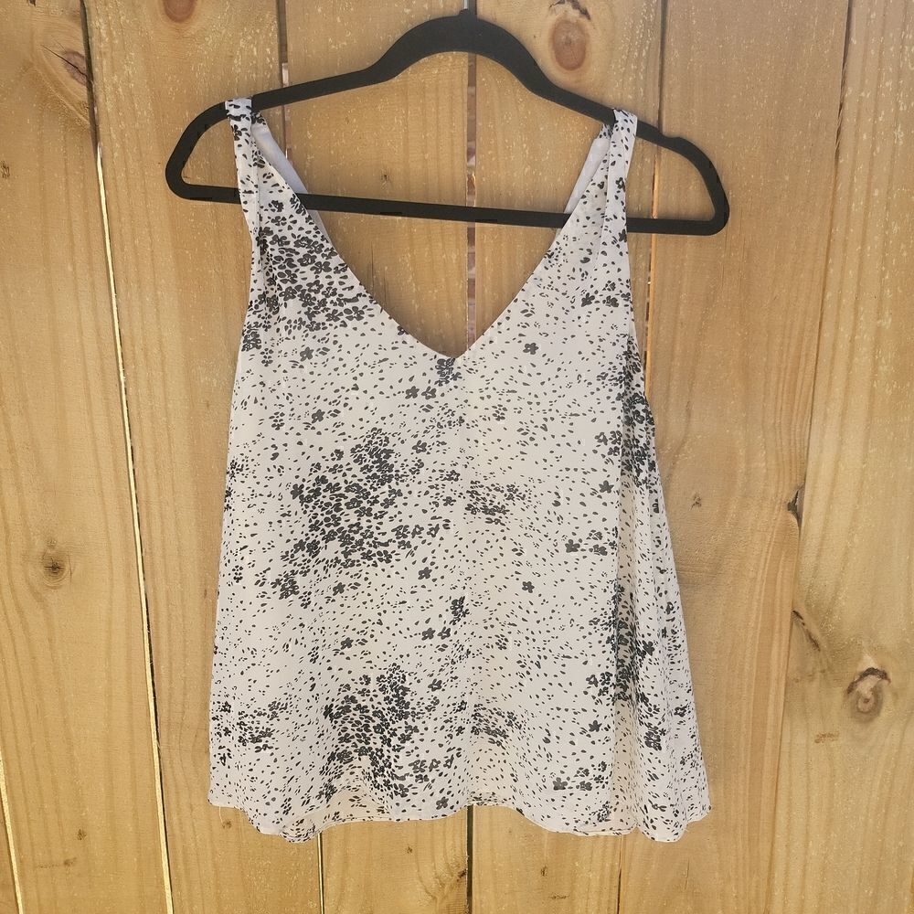 Vici tank top, S, TCEC, Black and Cream NEVER WORN